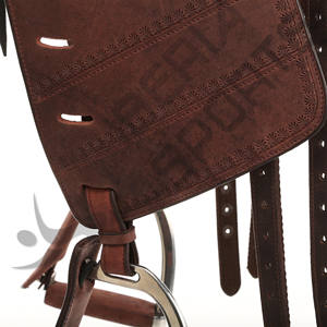 Custom Wholesale Premium Hi Quality 100% Leather Professional Horse <b>Saddle</b> - Product Image 6
