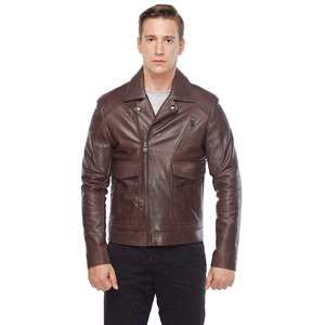 Full Sleeves OEM ODM 2024 High Quality Wholesale Latest Design <b>Men</b> Winter Wear Leather <b>Jacket</b> - Product Image 1