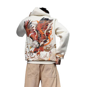 เสื้อฮู้ดผู้ชายสำหรับฤดูหนาว ผ้าฝ้าย 100% ออกแบบโลโก้ด้านหน้าได้ตามต้องการ ระบายอากาศได้ดี แห้งเร็ว - Product Image 4