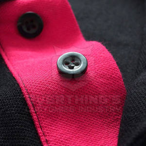 Algodón 100% de los hombres más vendidos para camisas de secado rápido transpirable tejido de punto de manga corta patrón sólido personalizable de fábrica - Product Image 3