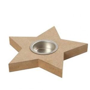 เชิงเทียนกวางเรนเดียร์ไม้โลหะสำหรับเทศกาลคริสต์มาส - Product Image 2