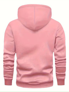 Sudadera con Capucha Casual y Elegante para Hombre, 100% Algodón, Felpa Gruesa, Invierno, Deportes al Aire Libre, Logotipo Personalizado, Impresión Digital - Product Image 2