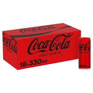 Coca-Cola ZERO Sugar 250ml x 24 Latas delgadas Refresco - Product Image 4