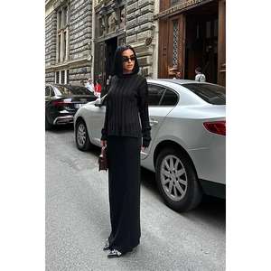 Ensemble Darcy 9969 : Blouse et Jupe Respirants en Maille pour l'Automne – Tissu Tricoté Confortable - Product Image 6