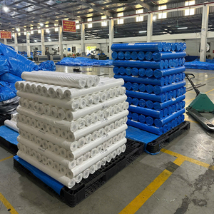 Hiep Quang feuilles de bâche PE lourdes personnalisées Techniques tissées résistantes à l'eau pour les jardins voitures agricoles Style uni - Product Image 5