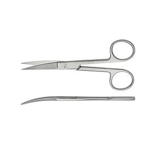 Tijeras quirúrgicas curvas rectas de longitud Total personalizadas de alta calidad más vendidas, instrumentos quirúrgicos básicos de Pakistán - Product Image 5