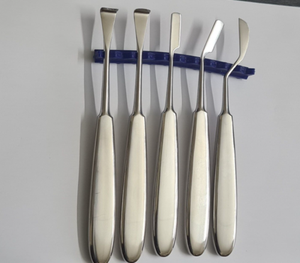 Ensemble d'instruments orthopédiques Tastan Cakir en acier inoxydable certifié CE, manuel, 5 pièces, chirurgie plastique par Surgiright - Product Image 1