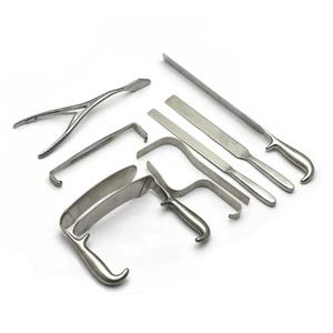 ชุดเครื่องมือกลูเทล9ชิ้นสำหรับศัลยกรรมพลาสติกสินค้าใหม่ทำจากสเตนเลสโดย FS Ortho - Product Image 2