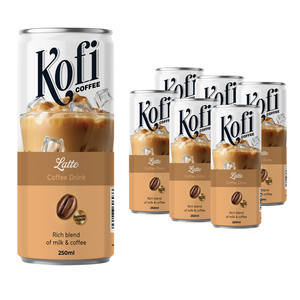 Nhãn Hiệu Riêng Cà Phê Đóng Hộp Đồ Uống 250Ml Hương Vị Ngọt Ngào Việt Nam Cà Phê Arabica Miễn Phí Mẫu-Thiết Kế Miễn Phí - Product Image 1