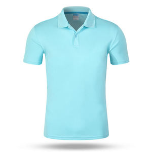 Polo <b>Shirts</b> High Quality 100% Polyester Men Wholesale Short Sleeve Knitted Street Style <b>Henley</b> Short Sleeve T-<b>shirt</b> for men - Product Image 5