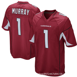 Personalizado Adulto Unisex Fútbol Americano Jersey Conjuntos Transpirable Equipo Uniforme Impreso Logo Tallas grandes Manga Corta 100% Poliéster - Product Image 2