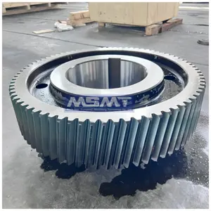 Custom Forged Steel Large Gear Wheel High Quality Cnc Machining Big Helical Gear Wheel