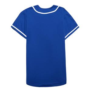 เสื้อเบสบอลแบบฝึกซ้อม ปรับแต่งได้ 男女兼用 โพลีเอสเตอร์ 100% แห้งเร็ว ป้องกันแบคทีเรีย ป้องกันรังสียูวี ระบายอากาศได้ดี พิมพ์ลาย ชุดกีฬา - Product Image 4