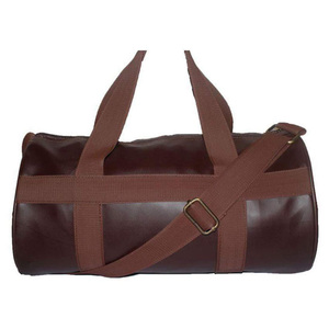 Luxury Waterproof Genuine Leather <b>Weekender</b> <b>Bag</b>-Large Capacity Durable Zipper Closure <b>Shoe</b> <b>Compartment</b> Unisex Sport Travel - Product Image 2