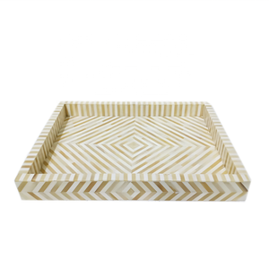 ถาดเสิร์ฟอาหารแบบฝังกระดูกสำหรับตกแต่งในบ้านถาดเสิร์ฟอาหารเช้า - Product Image 6