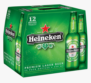 Bière pression Heineken en gros, pack varié de 12 x 650 ml - Comprend des bières Lager, Ale, Blé, Foncées et Steam, emballées en boîte en vrac - Product Image 1