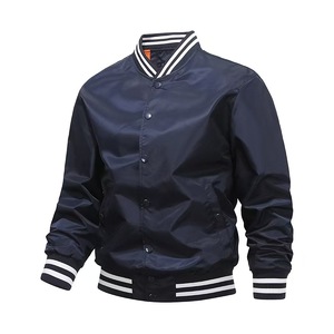 Trendy Pilot Flight Jacket Ropa de trabajo de invierno Uniforme Varsity para chaqueta de hombre - Product Image 4