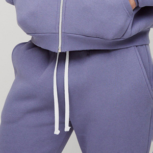 OEM/ODM-Pantalon de survêtement ample unisexe, surdimensionné, lourd et empilé, 100% coton, en éponge française, sur mesure - Product Image 6