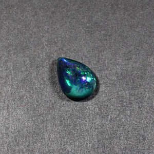 พลอยสีดำธรรมชาติ13X10ลูกแพร์ Cabochon 3.50 CTS 1ชิ้นอัญมณีหลวมสำหรับการทำเครื่องประดับ - Product Image 2