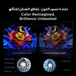 85\" QLED 4K HDR UHD Smart TV with Built-in Audio and Visual Enhancements - Product Image 6