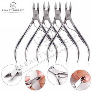 Concept de beauté écologique coupe-ongles en acier inoxydable coupe-cuticules avec lame tranchante dissolvant de peau morte ongles Nipper - Product Image 4