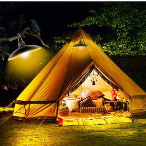 防水60LED太阳能室内/室外吊灯遥控花园棚照明开/关开关发光二极管光源 - Product Image 5