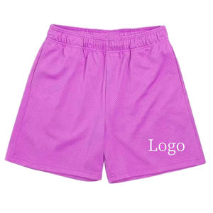 Pantalones Cortos Deportivos de Verano Unisex con Logotipo Personalizado, Transpirables, Estampados, de Secado Rápido, 100% Poliéster para Baloncesto - Product Image 4
