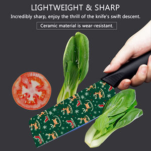 Cuchillo de Chef de Cerámica con Mango de Plástico, Apto para Lavavajillas, para Uso Diario en la Cocina, Hecho a Mano, Comercial, Precio de Fábrica, Gran Venta - Product Image 5