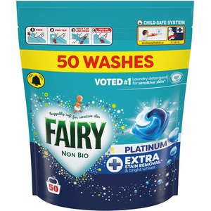 Cápsulas de Lavandería Fairy Non Bio Platinum - Product Image 1