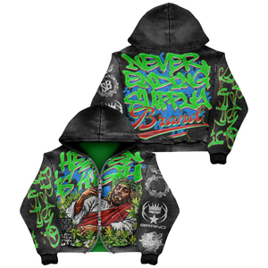 Conjunto de Sudadera con Capucha y Pantalones Cortos de Algodón Grueso de Alta Calidad para Hombre, Sudadera con Capucha Corta con Estampado Personalizado, Ropa Urbana para Hombre - Product Image 2