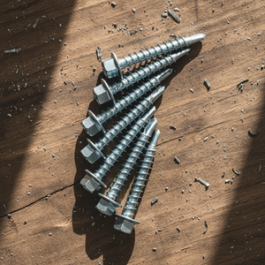 Vis autoperceuses à tête hexagonale TEK, en acier au carbone zingué, fabricant vietnamien, classe 4.8 6.8 PDC, filetage grossier en pouces - Product Image 1