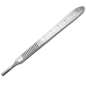 Outil médical de qualité supérieure n ° 3 poignée de scalpel chirurgical avec base de lame d'instruments chirurgicaux à usage chirurgical prix bon marché - Product Image 1