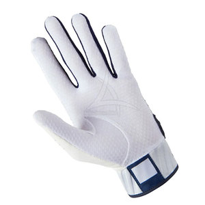 Latest Design 2025 Leather Baseball Batting Gloves High Quality Lightweight Customizable Low MOQ - Product Image 5