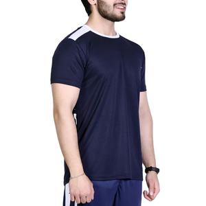 Camiseta de Gimnasio Personalizada OEM para Hombre, Ropa Deportiva, Camiseta de Trabajo con Paneles Lisos, Cómoda, de Manga Corta, Cuello Redondo, 2026 - Product Image 3