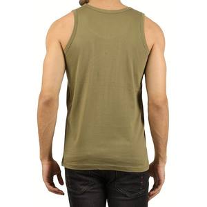 Logotipo personalizado Impreso Hombres Verano Gimnasio Ropa Stringer camiseta sin mangas Logotipo de color personalizado Fitness OEM Tank Top - Product Image 4