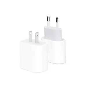 Mobile phone charger fast USB 20W electronic Enclosure white and black to choice pack in the box