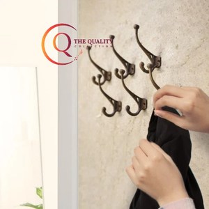 Vintage Designer <b>Wall</b> Hanger and Hooks Set Of 6 Heavy Duty Durable <b>Wall</b> Decorative Hanger and Hook For Coat Hats Key Hooks - Product Image 6