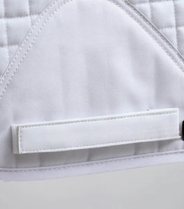 Comfort focused breathable English <b>saddle</b> <b>pad</b> crafted with soft quilted layers durable structure enhanced airflow reliable - Product Image 6