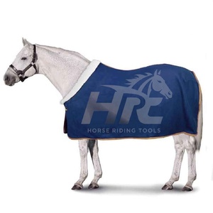 Premium Waterproof Stable Horse Rug High-Performance Quick-Dry Fleece <b>Cooler</b> Customizable Lightweight Equestrian Blanket by LCI - Product Image 1