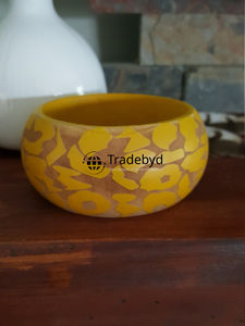 Bracelets en bois ethniques pour la saison des fêtes Bijoux de mode faits à la main en gros par Tradebyd - Product Image 3