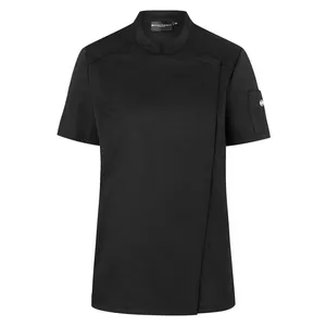 Chaqueta de Chef Personalizada de Manga Corta para Mujer, Herramienta de Mercadotecnia para Cocina - Product Image 1
