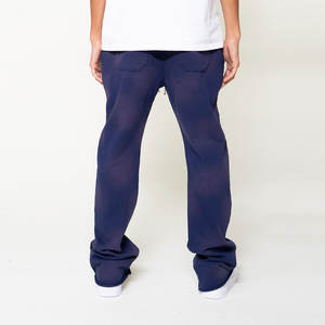 กางเกงวอร์มขาบานสำหรับผู้ชายกางเกงสเวตเตอร์ซักได้แฟชั่นฤดูใบไม้ร่วง - Product Image 5