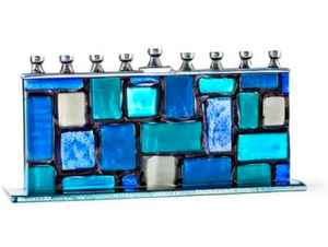 Lámpara de Hanukkah, Menorá de Cristal, Venta Directa de Fábrica, Velas al por Mayor - Product Image 6