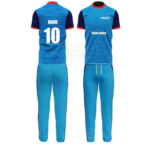 Uniformes uniques de cricket de conception/nouveaux uniformes de cricket de vêtements de sport de conception avec le logo d'OEM fait sur commande - Product Image 1