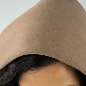 Jersey al por mayor de gran tamaño para mujer, Sudadera con capucha de lana de algodón pesado 2025, Jersey largo de lana de algodón pesado hecho a medida - Product Image 4