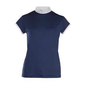 Couleur personnalisée Dames Couche de base de haute qualité OEM Usine directement équestre à manches courtes femmes t-shirt Fabricant Kanpur - Product Image 6