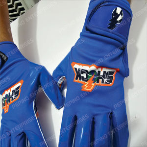 ถุงมืออเมริกันฟุตบอลสำหรับเด็กถุงมืออเมริกันฟุตบอลออกแบบโลโก้ได้ตามต้องการสำหรับฤดูหนาว - Product Image 6