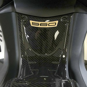 Adesivo in Gel con pedale anteriore 3D in resina Yamaha TMAX 560 accessori per moto compatibili con 2020 2021 - Product Image 2