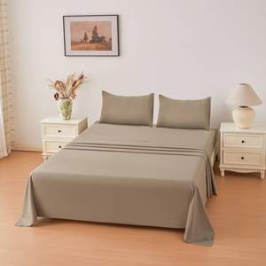 Set di 3 Pezzi Lenzuola e Federe per Letti 90 105 135 150 180cm Include Lenzuolo Piatto, Lenzuolo con Angoli e Federa - Product Image 5