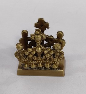 High-End Brass Elegant Office Organizer Business <b>Card</b> & Note Holder Metal Desk Accessory Picture <b>Card</b> Display - Product Image 1